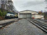 Ex-Bellefonte Central enginehouse